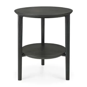 Ethnicraft Bok Side Table - Black Oak by Ethnicraft, a Side Table for sale on Style Sourcebook