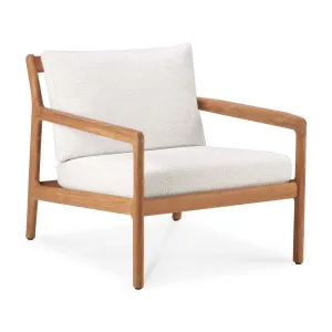 Ethnicraft Outdoor Jack Sofa Chair - Off White - Teak by Ethnicraft, a Outdoor Chairs for sale on Style Sourcebook