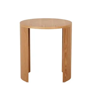 Oberon Crescent Side Table - Natural Ash by GlobeWest, a Side Table for sale on Style Sourcebook