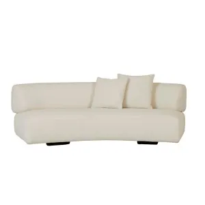 Felix Arc 3 Seater Sofa - Snow by GlobeWest, a Sofas for sale on Style Sourcebook