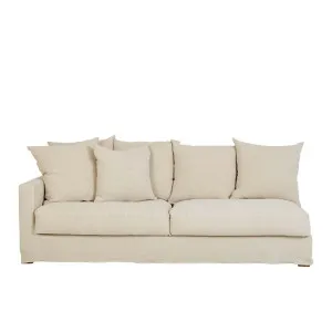 Sketch Sloopy 3 Seater Right Arm Sofa - Bone by Sketch, a Sofas for sale on Style Sourcebook