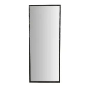 Verona Ribbed Floor Mirror - Black by GlobeWest, a Mirrors for sale on Style Sourcebook