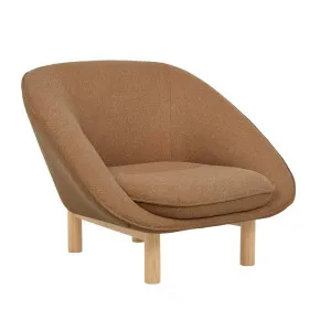 Tolv Portobello Sofa Chair - Tan Speckle - Light Oak by Tolv, a Chairs for sale on Style Sourcebook