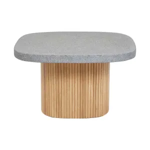 Sketch Gion Coffee Tables - Warm Grey Terrazzo - Light Oak by Sketch, a Coffee Table for sale on Style Sourcebook