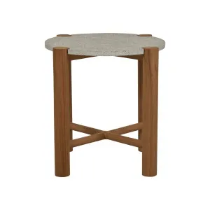 Isla Side Table - Warm Sand - Natural Teak by GlobeWest, a Tables for sale on Style Sourcebook