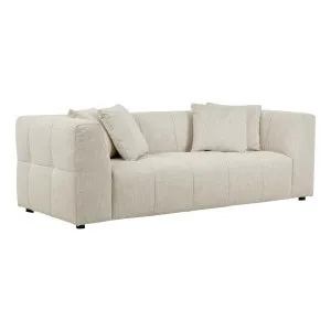 Sidney Slouch 3 Seater Sofa - Barley by GlobeWest, a Sofas for sale on Style Sourcebook