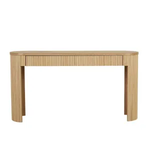 Benjamin Ripple Grand Console - Natural Ash by GlobeWest, a Console Table for sale on Style Sourcebook