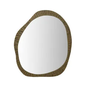 Verona Abstract Mirror - Antique Brass by GlobeWest, a Mirrors for sale on Style Sourcebook