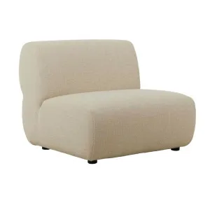 Juno Cloud 1 Seater Centre Sofa - Cashew Tweed by GlobeWest, a Chairs for sale on Style Sourcebook