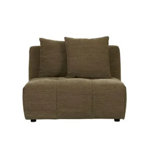 Sidney Slouch 2 Seater Right Arm Sofa - Copeland Olive by GlobeWest, a Sofas for sale on Style Sourcebook