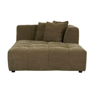 Sidney Slouch 2 Seater Right Arm Sofa - Copeland Olive by GlobeWest, a Sofas for sale on Style Sourcebook