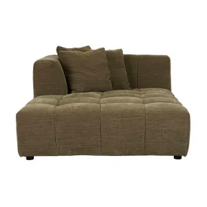 Sidney Slouch 2 Seater Right Arm Sofa - Copeland Olive by GlobeWest, a Sofas for sale on Style Sourcebook