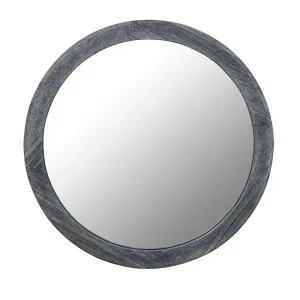 Rufus Round Mirror - Black Marble by GlobeWest, a Mirrors for sale on Style Sourcebook