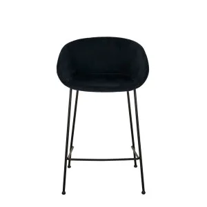 Duke Barstool - Navy - Black by GlobeWest, a Bar Stools for sale on Style Sourcebook