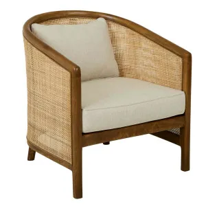 Colombo Occasional Chair - Natural - Hazelnut by GlobeWest, a Chairs for sale on Style Sourcebook