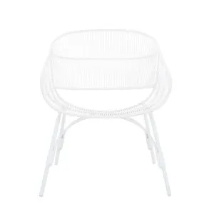 Tide Retreat Occasional Chair - White by GlobeWest, a Outdoor Chairs for sale on Style Sourcebook