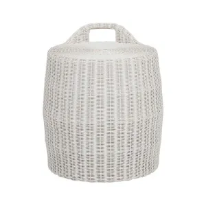 Tide Isle Stool - Chalk by GlobeWest, a Outdoor Benches for sale on Style Sourcebook