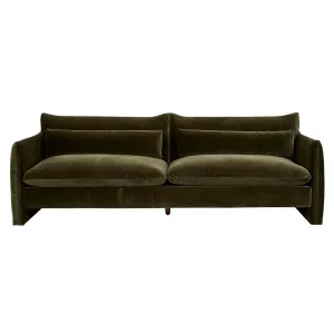 Sidney Peak 3 Seater Sofa - Caper Velvet by GlobeWest, a Sofas for sale on Style Sourcebook