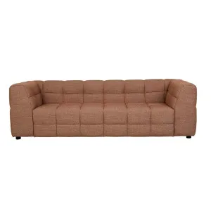 Vittoria Olive 3 Seater Sofa - Rust Speckle by GlobeWest, a Sofas for sale on Style Sourcebook