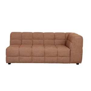 Vittoria Olive 2 Seater Right Arm - Rust Speckle by GlobeWest, a Sofas for sale on Style Sourcebook