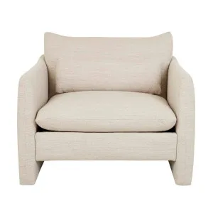 Sidney Peak Sofa Chair - Natural Speckle by GlobeWest, a Chairs for sale on Style Sourcebook