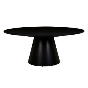 Classique Round Dining Tables - Matt Dark Oak by GlobeWest, a Dining Tables for sale on Style Sourcebook