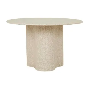 Artie Outdoor Wave Dining Table - Warm Sand by GlobeWest, a Tables for sale on Style Sourcebook