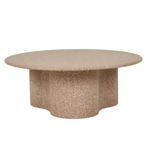 Artie Outdoor Wave Coffee Table - Terracotta Speckle by GlobeWest, a Tables for sale on Style Sourcebook