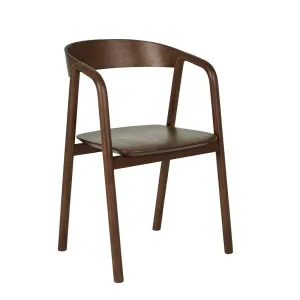 Tolv Inlay Dining Arm Chair - Walnut by Tolv, a Chairs for sale on Style Sourcebook