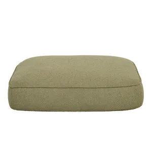 Vittoria Retreat Square Ottoman - Saltbush by GlobeWest, a Ottomans for sale on Style Sourcebook