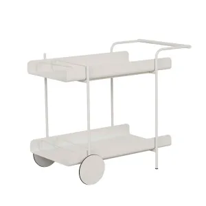 Heidi Bar Trolley - White by GlobeWest, a Sideboards, Buffets & Trolleys for sale on Style Sourcebook