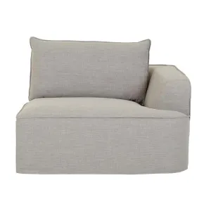 Airlie Slouch 1 Seater Centre Sofa - Eames Steel by GlobeWest, a Sofas for sale on Style Sourcebook