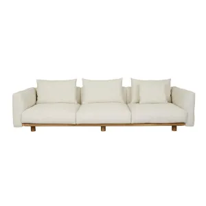 Tolv Islet 4 Seat Sofa - Gesso - Light Oak by Tolv, a Sofas for sale on Style Sourcebook