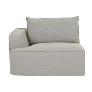 Airlie Slouch 1 Seater Centre Sofa - Eames Steel by GlobeWest, a Sofas for sale on Style Sourcebook