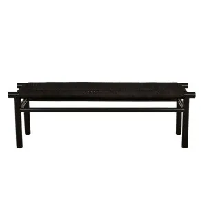 Anchor Ladder Bench Seat - Black Loom - Black by GlobeWest, a Benches for sale on Style Sourcebook