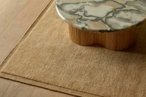 Bower Frame Rug - Butter by GlobeWest, a Contemporary Rugs for sale on Style Sourcebook