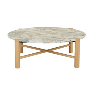 Artie Coffee Tables - Matt Ocean Marble - Natural Ash by GlobeWest, a Coffee Table for sale on Style Sourcebook