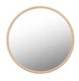 Brody Round Mirror - New Oak by GlobeWest, a Mirrors for sale on Style Sourcebook