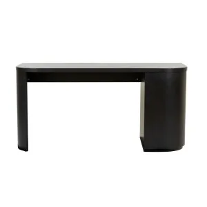 Orson Round Desk - Black Oak by GlobeWest, a Desks for sale on Style Sourcebook