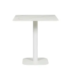 Portsea Loft Dining Table - White Stone - White by GlobeWest, a Tables for sale on Style Sourcebook