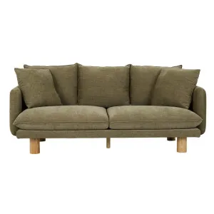 Vittoria Elliot 3 Seater Sofa - Copeland Olive by GlobeWest, a Sofas for sale on Style Sourcebook