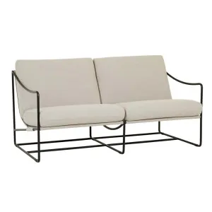 Allegra Outdoor 2 Seater Sofa - Cape - Black by GlobeWest, a Outdoor Sofas for sale on Style Sourcebook