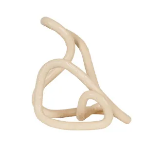 Harira Tangle Sculpture - Putty by GlobeWest, a Statues & Ornaments for sale on Style Sourcebook