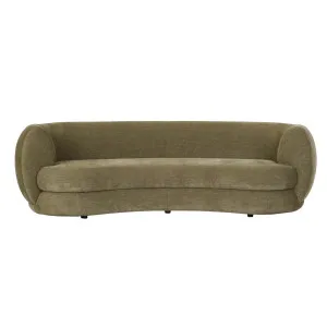 Hugo Vera 4 Seater Sofa - Copeland Olive by GlobeWest, a Sofas for sale on Style Sourcebook