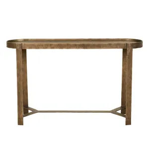 Amelie Halo Console - Antique Brass by GlobeWest, a Console Table for sale on Style Sourcebook