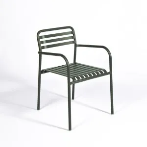 Pier Breeze Dining Armchair - Green by GlobeWest, a Outdoor Chairs for sale on Style Sourcebook