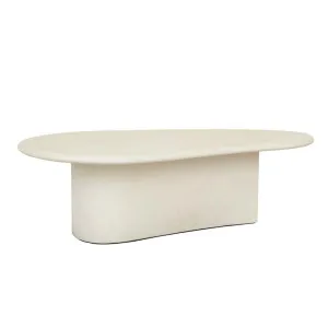 Petra Curve Coffee Table - Ivory by GlobeWest, a Tables for sale on Style Sourcebook