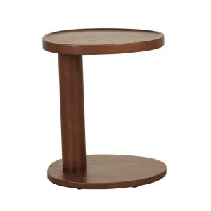 Tolv Islet Side Table - Smoked Oak by Tolv, a Side Table for sale on Style Sourcebook