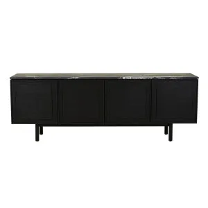 Sketch Yorke Marble Buffet - Black Onyx - Black Marble by Sketch, a Sideboards, Buffets & Trolleys for sale on Style Sourcebook