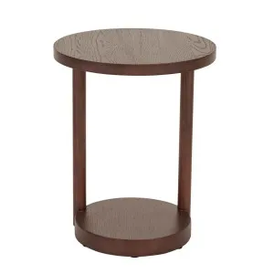 Tolv Layer Side Table - Smoked Oak by Tolv, a Side Table for sale on Style Sourcebook